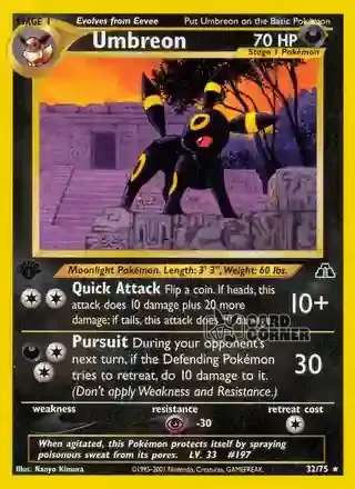 Neo Entdeckung Kartenliste - Nachtara 32/75
