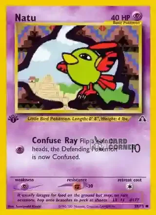 Neo Entdeckung Kartenliste - Natu 59/75