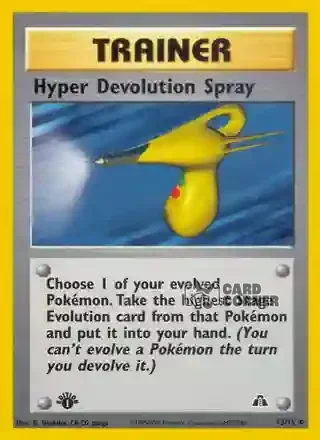 Neo Entdeckung Kartenliste - Hyper-Rückentwicklungs-Spray 73/75