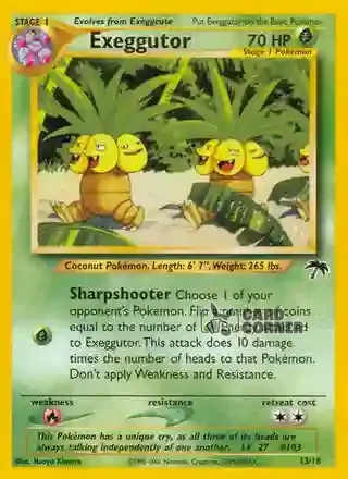 Southern Islands Kartenliste - Exeggutor 13/18