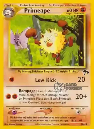 Southern Islands Kartenliste - Primeape 18/18