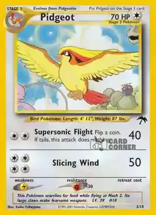 Southern Islands Kartenliste - Pidgeot 2/18