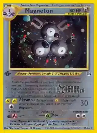 Neo Revelation Kartenliste - Magneton 10/64