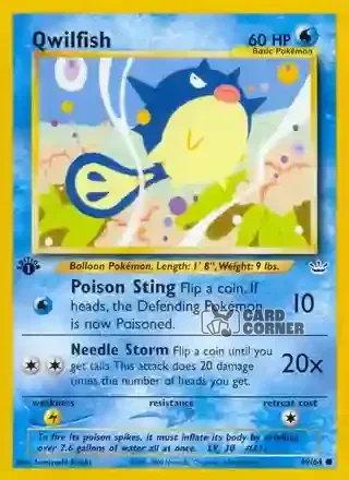 Neo Revelation Kartenliste - Baldorfish 49/64