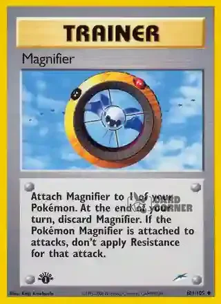Neo Destiny Kartenliste - Vergrößerungsglas 101/105