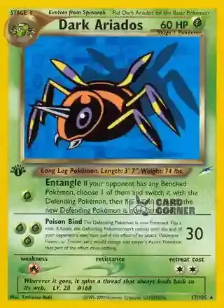 Neo Destiny Kartenliste - Dunkles Ariados 17/105