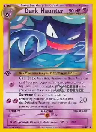 Neo Destiny Kartenliste - Dunkles Alpollo 36/105