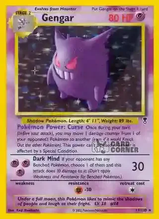 Legendary Collection Kartenliste - Gengar 11/110