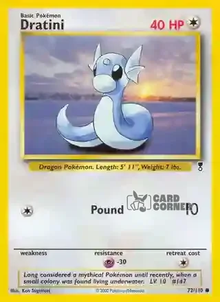 Legendary Collection Kartenliste - Dratini 72/110
