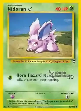 Legendary Collection Kartenliste - Nidoran♂ 83/110