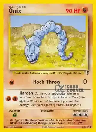 Legendary Collection Kartenliste - Onix 84/110