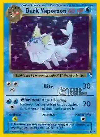 Legendary Collection Kartenliste - Dunkles Aquana 9/110