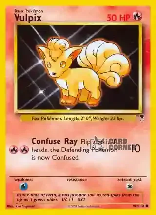 Legendary Collection Kartenliste - Vulpix 98/110