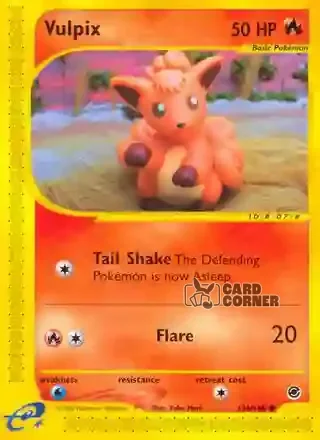 Expedition Kartenliste - Vulpix 136/165