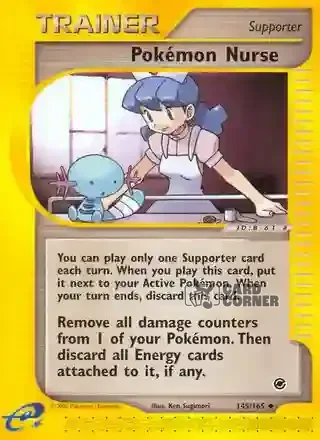 Expedition Kartenliste - Pokémon-Krankenschwester 145/165
