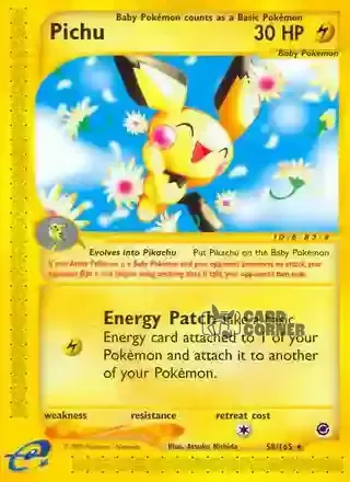 Expedition Kartenliste - Pichu 58/165