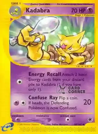 Expedition Kartenliste - Kadabra 84/165