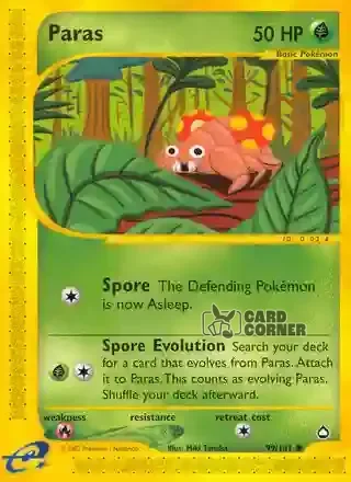 Aquapolis Kartenliste - Paras 99/147