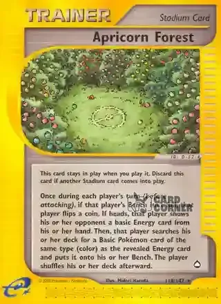 Aquapolis Kartenliste - Aprikoko-Wald 118/147