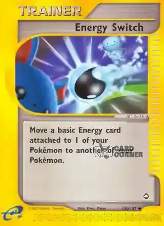Aquapolis Kartenliste - Energie-Umschalter 120/147