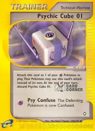 Aquapolis Kartenliste - Psycho-Würfel 01 132/147