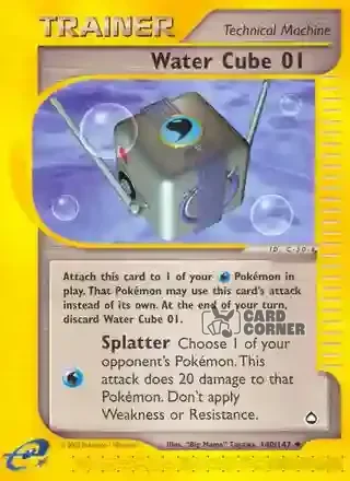Aquapolis Kartenliste - Wasser-Würfel 01 140/147