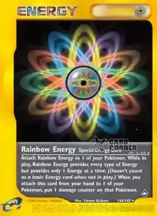 Aquapolis Kartenliste - Regenbogen-Energie 144/147