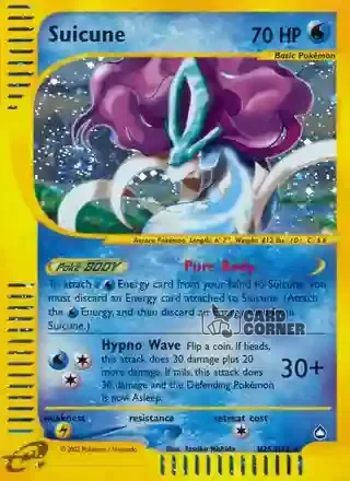 Aquapolis Kartenliste - Suicune H25/H32