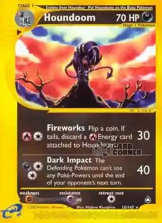 Aquapolis Kartenliste - Hundemon 15/147