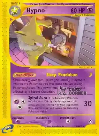 Aquapolis Kartenliste - Hypno 16/147