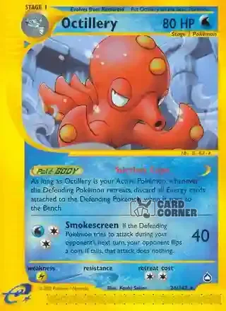 Aquapolis Kartenliste - Octillery 26/147