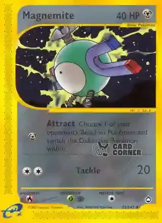 Aquapolis Kartenliste - Magnetilo 52/147
