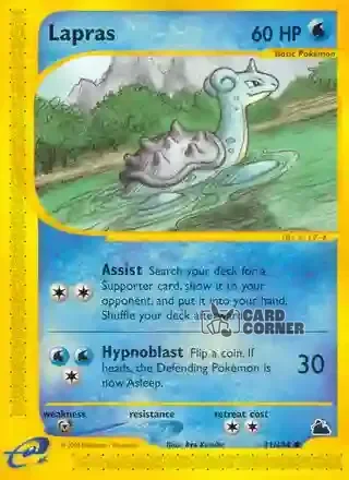 Skyridge Kartenliste - Lapras 71/144