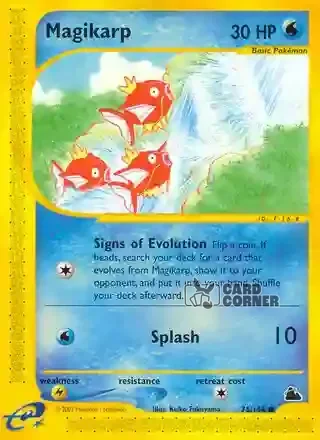Skyridge Kartenliste - Karpador 75/144