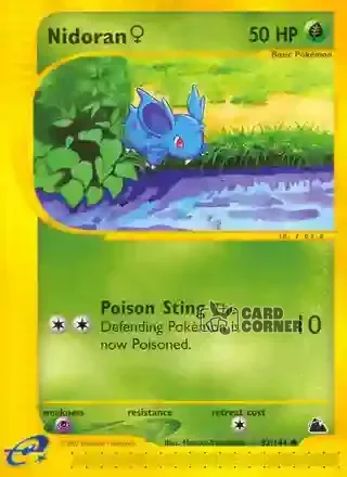 Skyridge Kartenliste - Nidoran♀ 82/144
