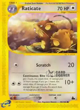 Skyridge Kartenliste - Rattikarl 89/144