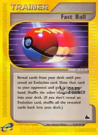 Skyridge Kartenliste - Schneller Ball 124/144