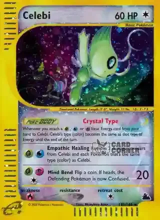 Skyridge Kartenliste - Celebi 145/144