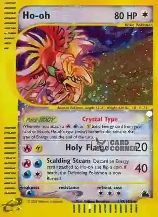 Skyridge Kartenliste - Ho-oh 149/144