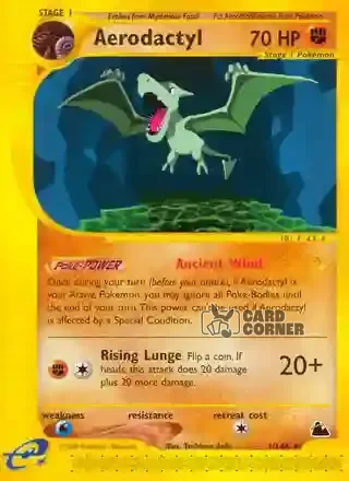 Skyridge Kartenliste - Aerodactyl 1/144