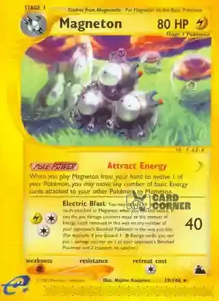 Skyridge Kartenliste - Magneton 19/144