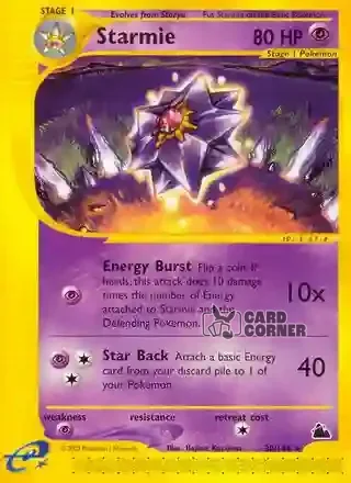Skyridge Kartenliste - Starmie 30/144