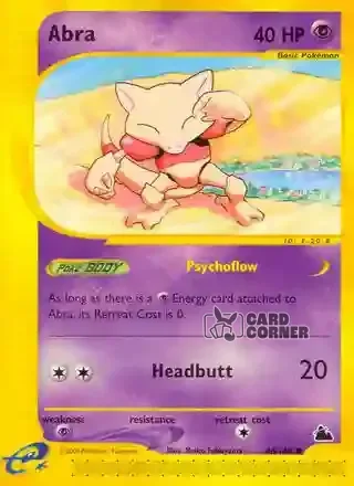 Skyridge Kartenliste - Abra 46/144
