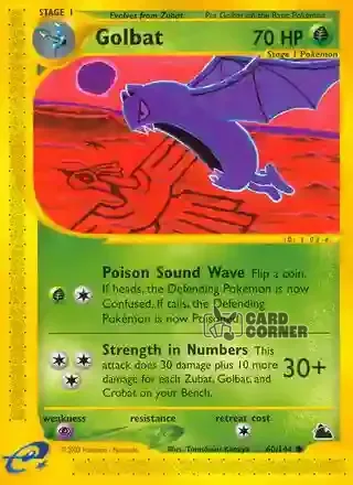 Skyridge Kartenliste - Golbat 60/144
