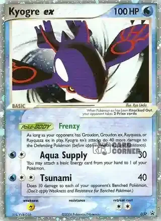 Nintendo Promos Kartenliste - Kyogre ex 037