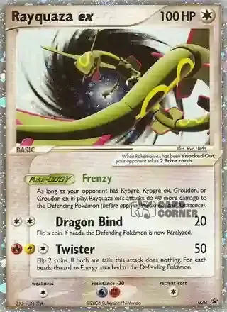 Nintendo Promos Kartenliste - Rayquaza ex 039