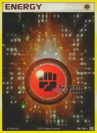 EX Emerald Kartenliste - Kampf-Energie 106/106