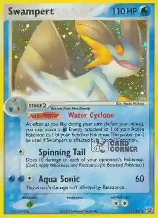 EX Emerald Kartenliste - Sumpex 11/106