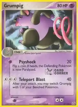 EX Emerald Kartenliste - Groink 29/106