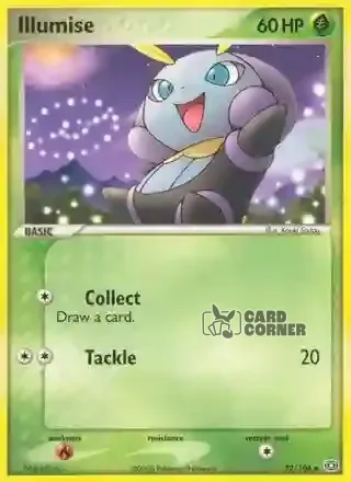 EX Emerald Kartenliste - Illumise 32/106